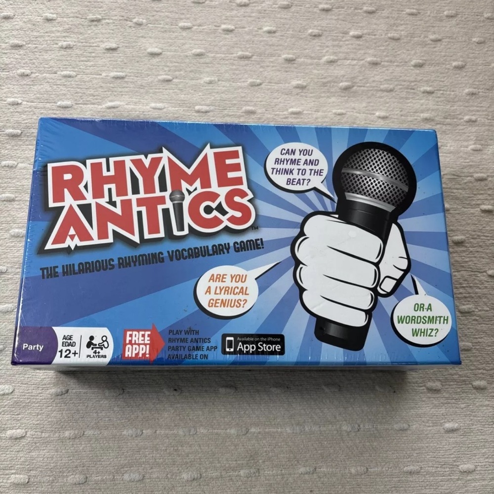 Rhyme Antics - Brand New Sealed in Box - The Hilarious Rhyming Vocabulary Game - Picture 2 of 14